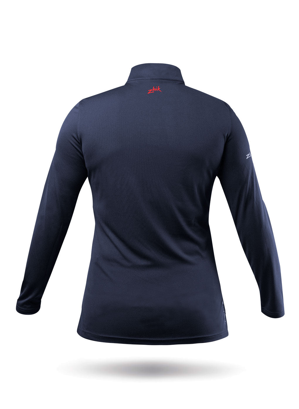 Women's "UVActive" high collar top with 1/4 zip